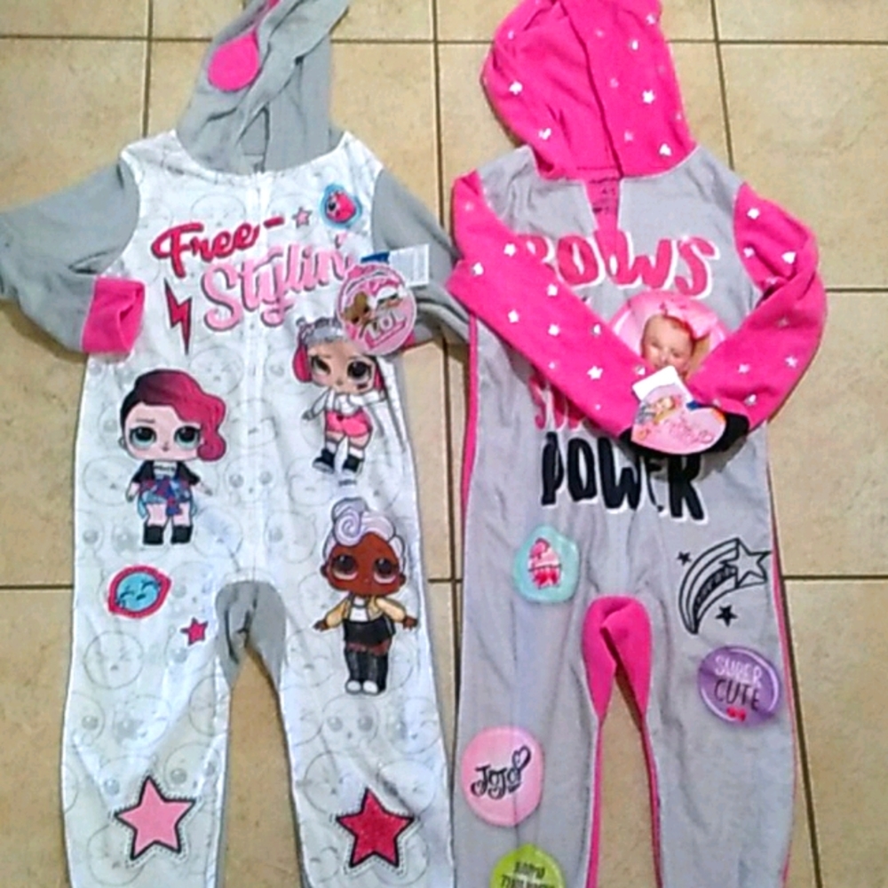 NWT Girls 4/5 PJ Bundle